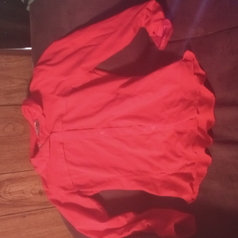 Pink button up (medium)